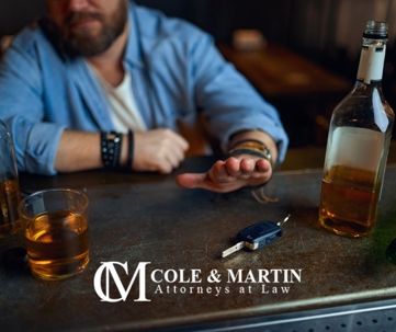 turning away booze with keys on table